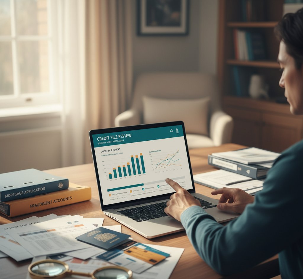 Mortgage After Identity Theft: Fixing a Credit File That Isn't Yours