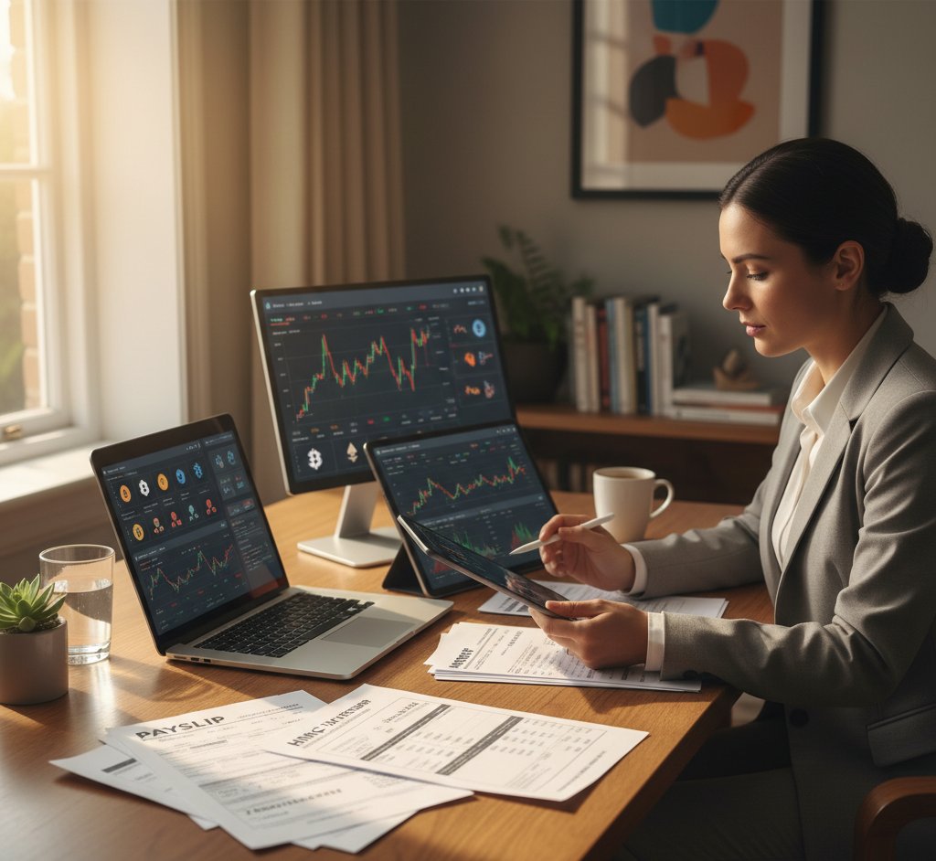 Mortgage with Cryptocurrency Income